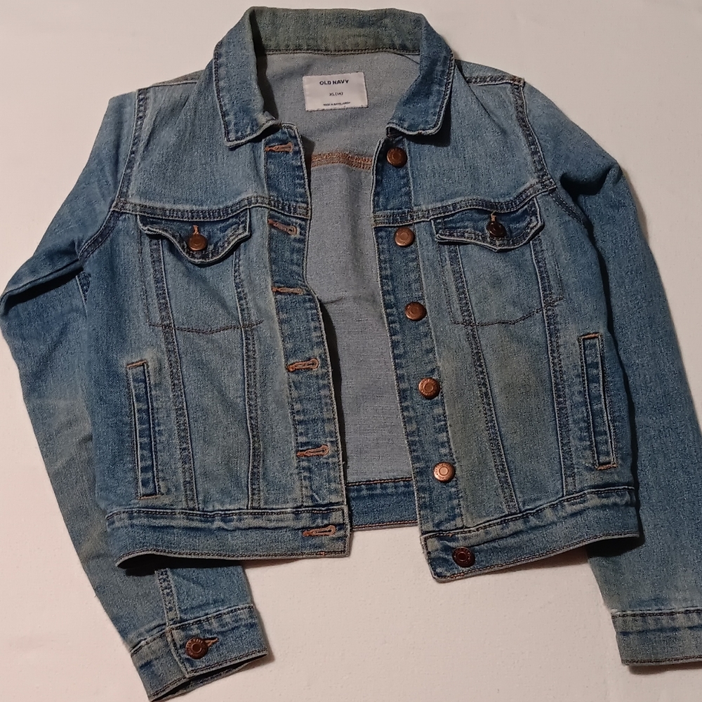 Kids Blue Denim Jacket